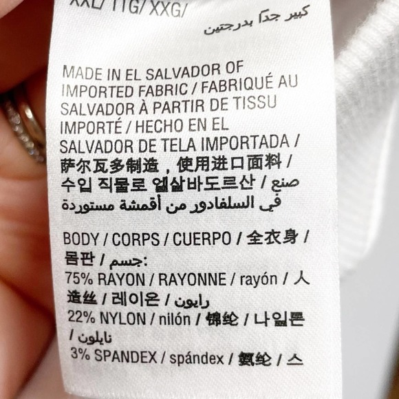 Style and Co Capri Bright White Pants NWT MSRP $49.50 Size XXL - Picture 10 of 14